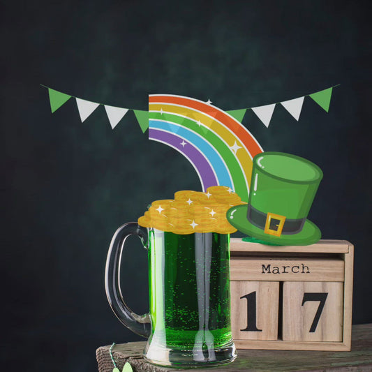 xAlles Gute zum St. Patrick's Dayx „Ihr Logo“!
