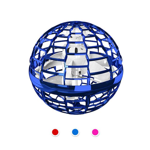 Flying Ball Spinner ~ Hand Controlled 360 Rotating Mini UFO, With Light! Flynova Pro